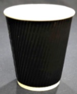 Sea Global Products RW08-80-Black Triple Wall Hot Cup
